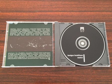 lassigue bendthaus : mon CD de "matter" signé par ATOM™