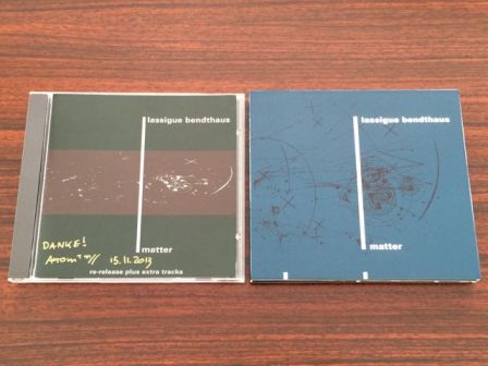 lassigue bendthaus "matter" : coffret édition limitée digipak 2xCD mecanica