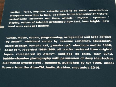 lassigue bendthaus "matter" : coffret édition limitée digipak 2xCD mecanica