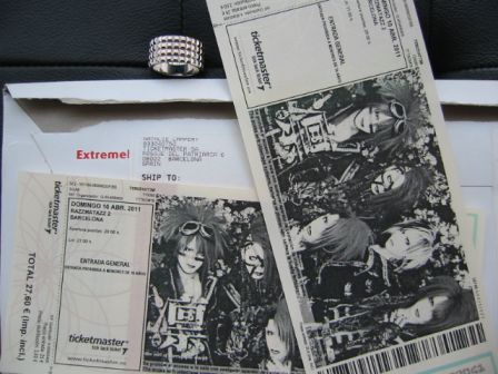 凛 -the end of corruption world- Concert Tickets: Live in Barcelona 2011