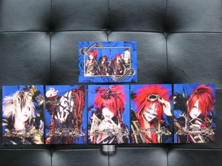 凛 -the end of corruption world- POLAROÏD & TRADING CARD ALBUM: 6 of 12 trading cards from 1st series