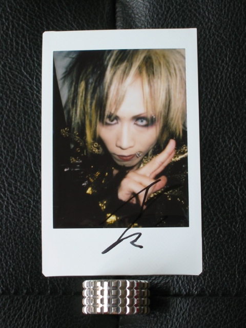 凛 -the end of corruption world- 「As If Forever Exists.」 UNDER CODE Bonus Autographed Polaroïd : RIKU cheki