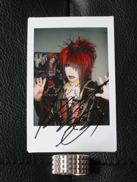 凛 -the end of corruption world- 「As If Forever Exists.」 UNDER CODE Bonus Autographed Polaroïd : KISAKI cheki