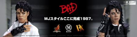HOT TOYS : M ICON MICHAEL JACKSON (BAD)