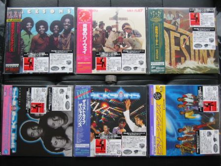 The Jacksons Albums : Japan miniLP 2009