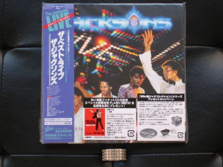 The Jacksons : Live : Japan miniLP 2009 NEW