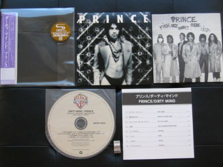 Dirty Mind : miniLP Japanese reissue 2009