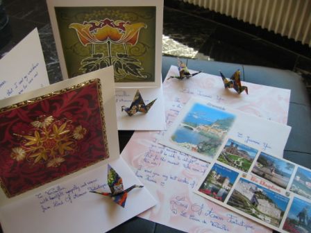 My mails to Jasmine You and to Versailles