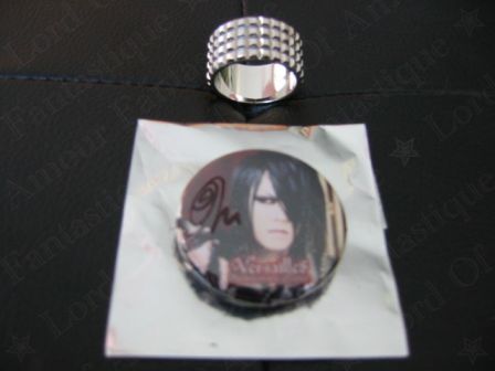 Versailles Philharmonic Quintet : Versailles World Tour 2012 – Holy Grail – Reincarnation : MASASHI autographed badge