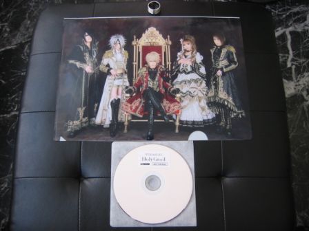 Versailles Philharmonic Quintet : Holy Grail Bonus from jishubanclub 自主盤倶楽部 shop: Clear File and Comment DVD