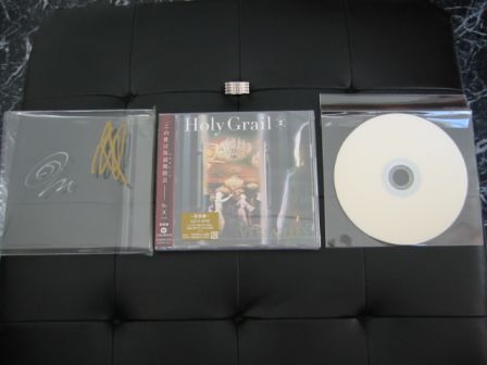 Versailles Philharmonic Quintet: Holy Grail CD+DVD - Limited Edition: Autographs by KAMIJO & MASASHI (Closet Child) / CD case / Comment DVD Bonus (Closet Child)