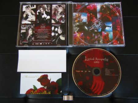 Versailles Philharmonic Quintet : Lyrical Sympathy -LIVE- CD : inside