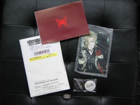Versailles Philharmonic Quintet : DESCENDANT OF THE ROSE World Fan Club : June 2010 items