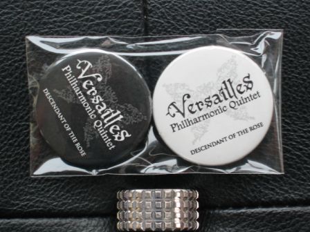 Versailles Philharmonic Quintet : DESCENDANT OF THE ROSE World Fan Club : June 2010 BADGES