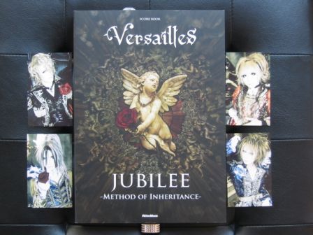 Versailles : JUBILEE -Method of Inheritance - Score Book & Rittor Music Photoset : Front