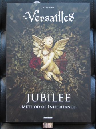 Versailles : JUBILEE -Method of Inheritance - Score Book : Front cover