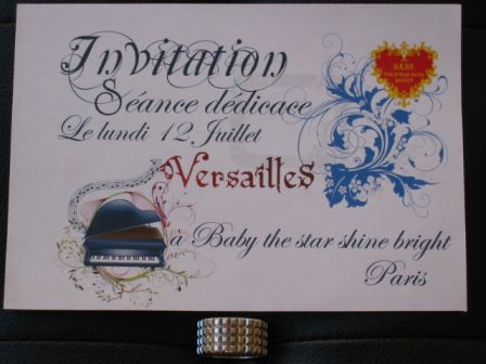 Versailles Philarmonic Quintet : Invitation to Signing at Baby The Stars Shine Bright Paris Shop