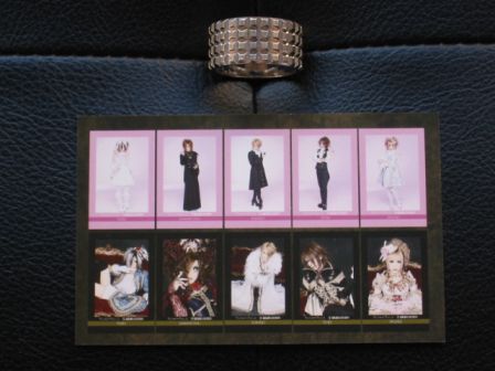 PRINCE & PRINCESS : display of all trading cards