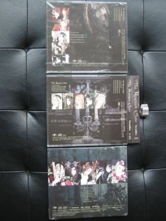 Versailles : The Revenant Choir : All Three Editions : Back
